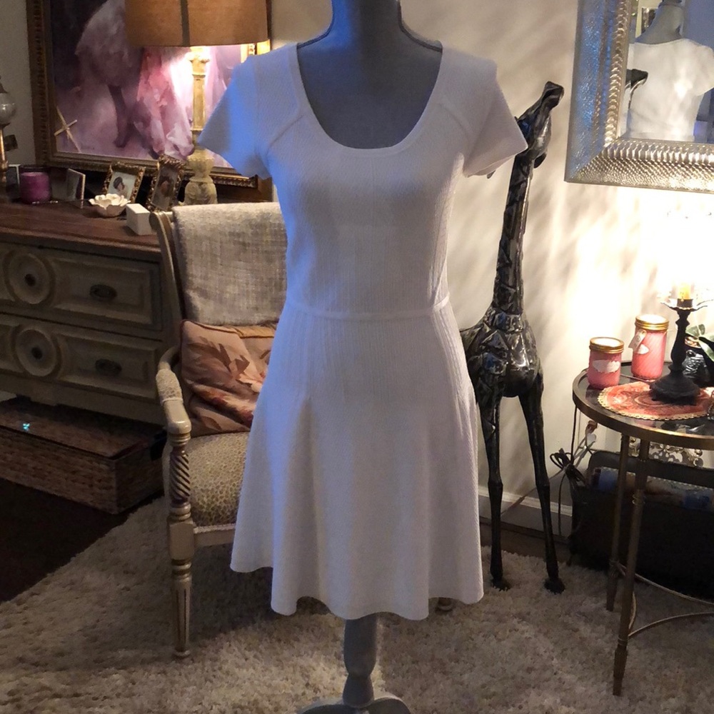 Diane Von Furstenberg white summer dress